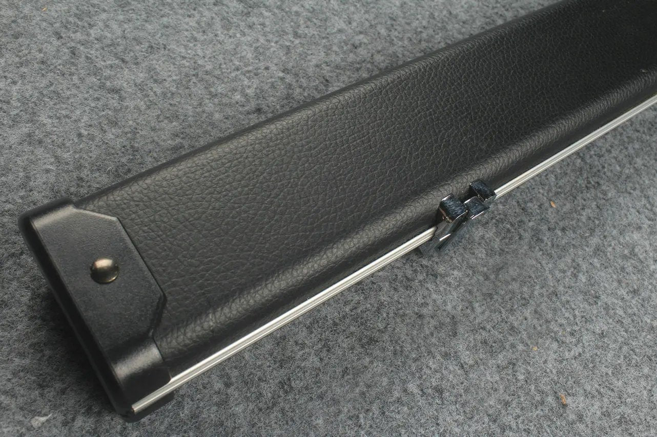 3/4 leather case aluminium construction with 2 slots ~halo style WOODS CUES