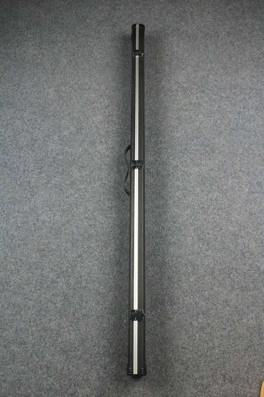 3/4 leather case aluminium construction with 2 slots ~halo style WOODS CUES