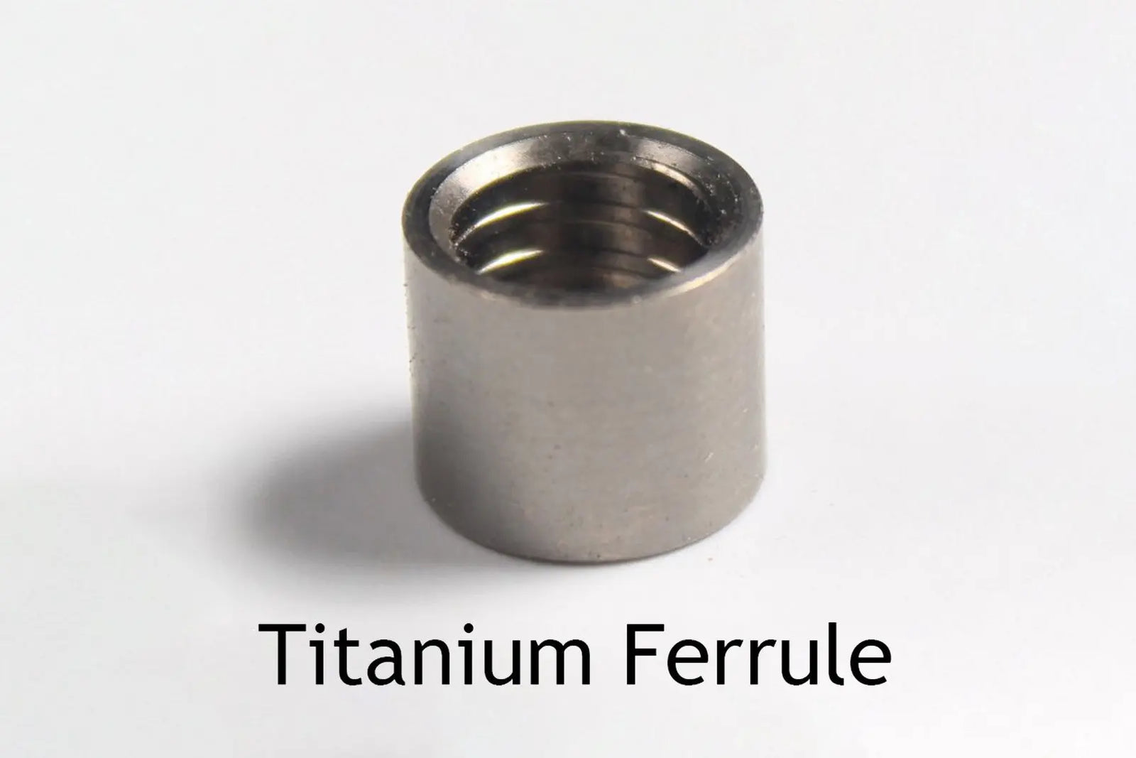 titanium ferrules for snooker / pool cues various size with or without internal threaded
