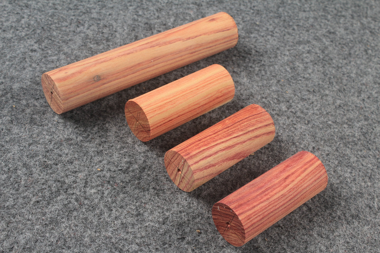Tulipwood Blanks for Mini Butt Crafting - Raw & Custom Processed Options WOODS CUES