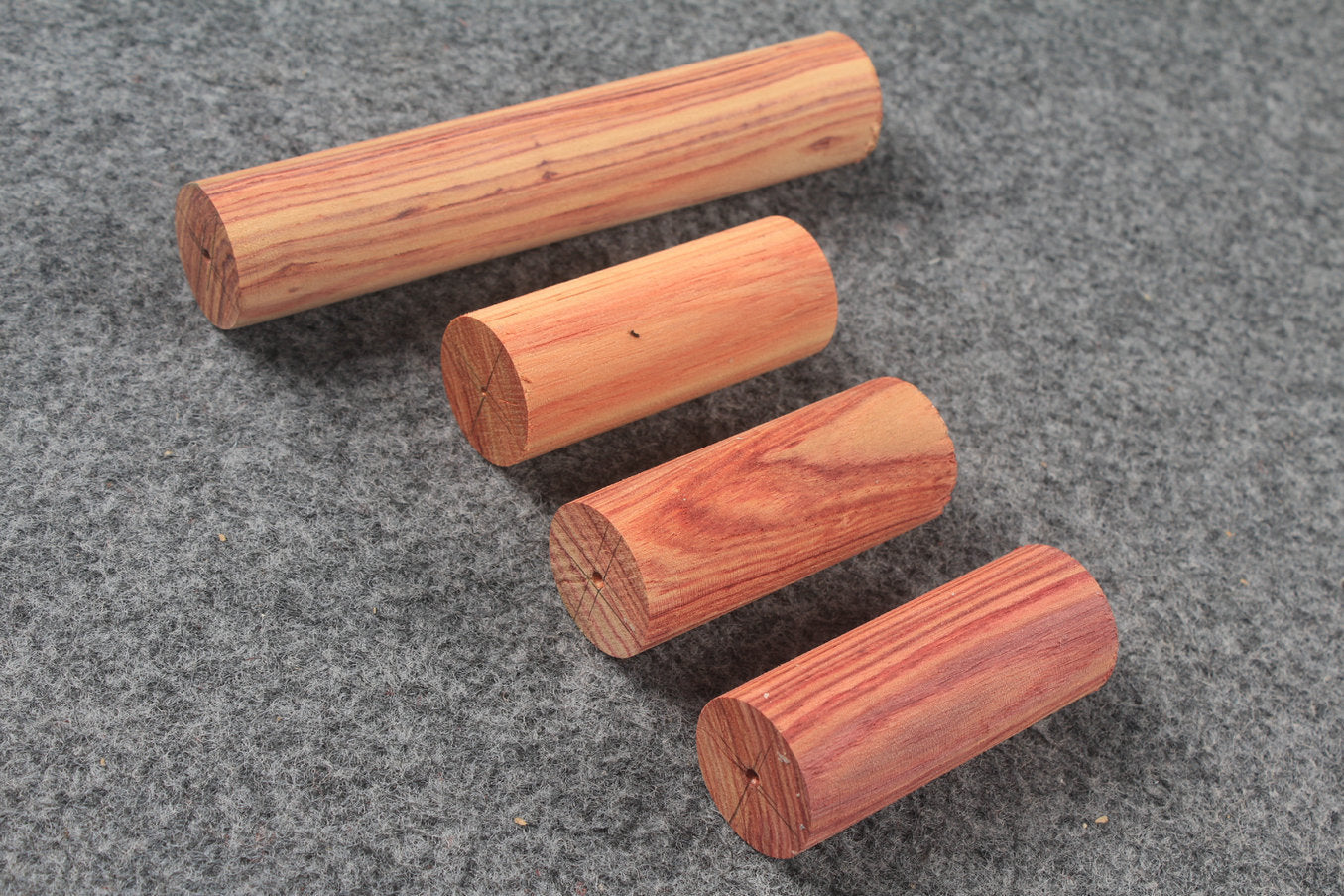 Tulipwood Blanks for Mini Butt Crafting - Raw & Custom Processed Options WOODS CUES