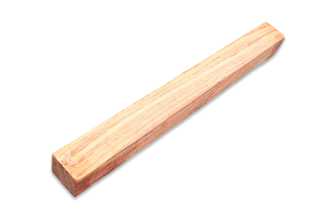 tulip wood square pool cues butt turning blanks