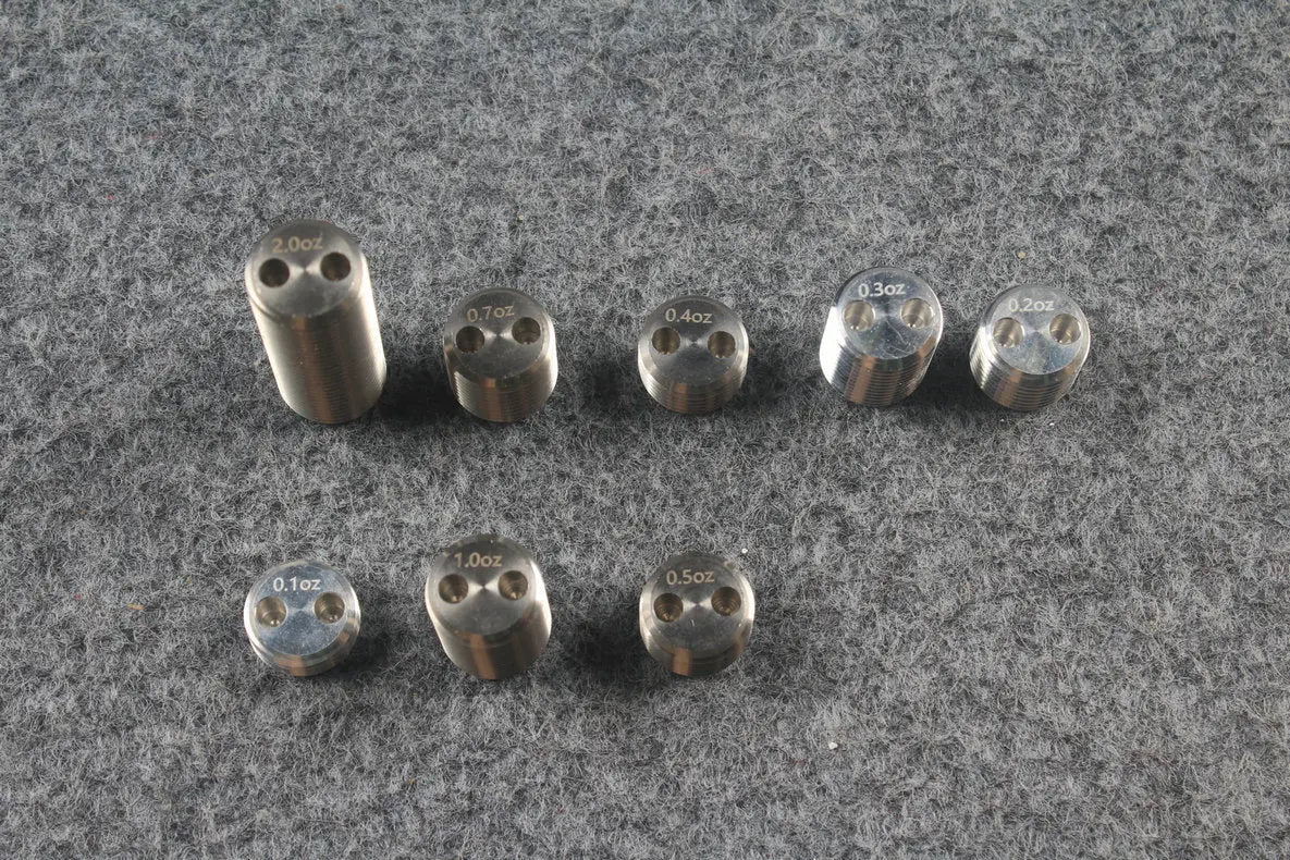 weight blots for Predator cues