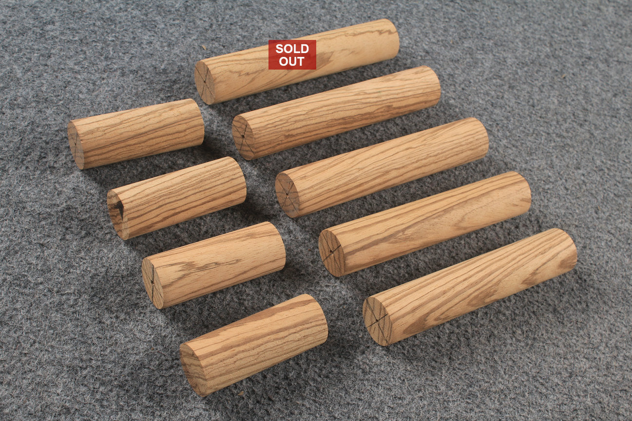 Zebrano wood Blanks for Mini Butt Crafting - Raw & Custom Processed Options WOODS CUES
