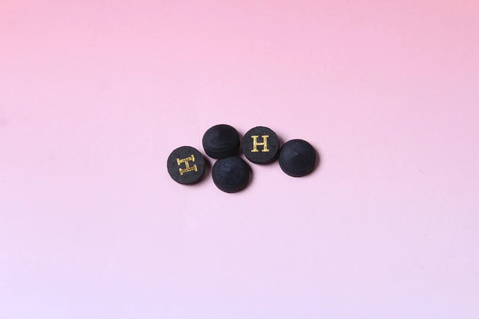 Black 11 mm Woods Cues Tips Pig Skin Layered Tips with mushroom shape