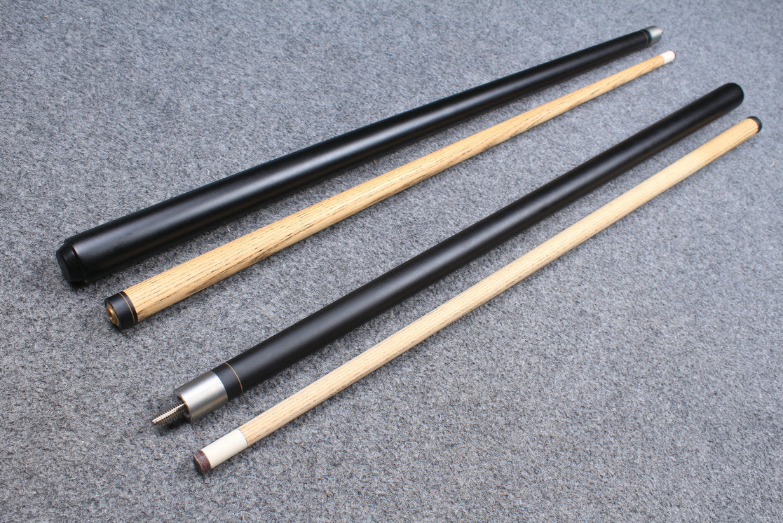 2 Piece 57" ASH Cue Sticks 13 mm Tips ( two cues)
