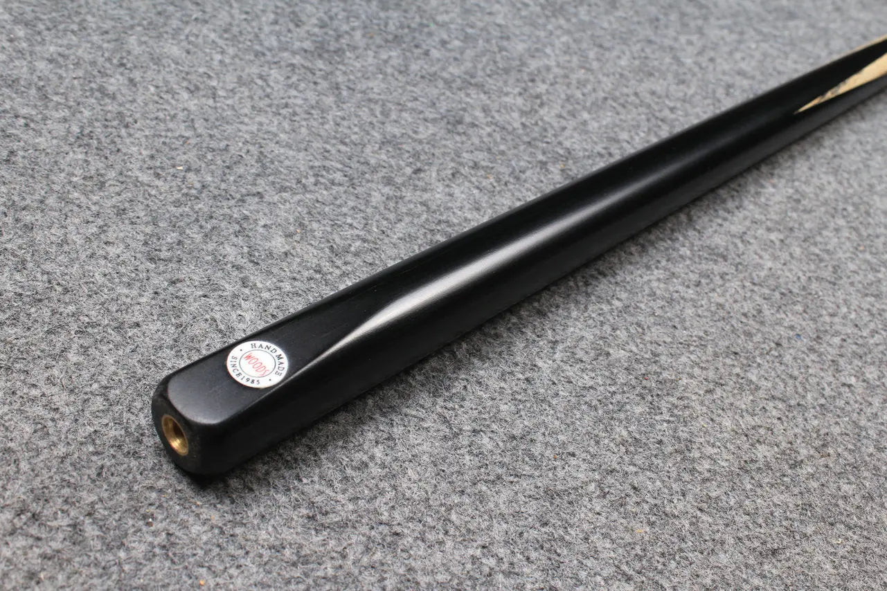1 piece handmade ash english pool cue - variant length , variant tip size WOODS CUES