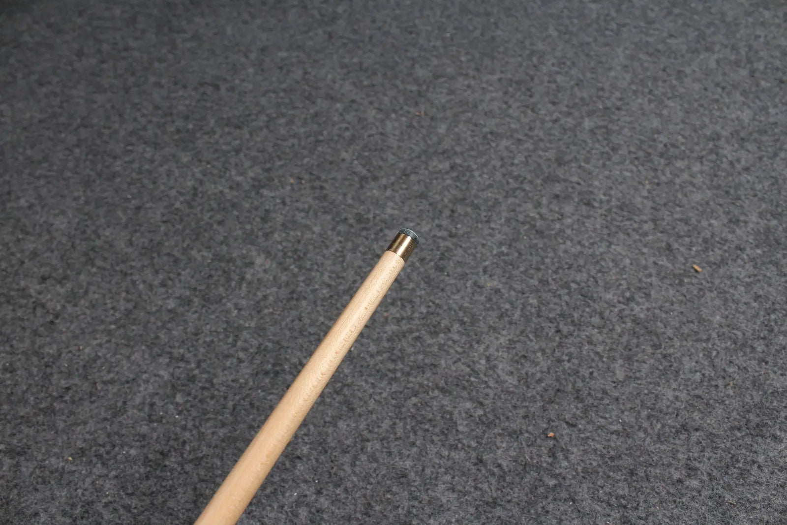 1 piece handmade maple 8 ball pool cue plain ebony butt- variant length