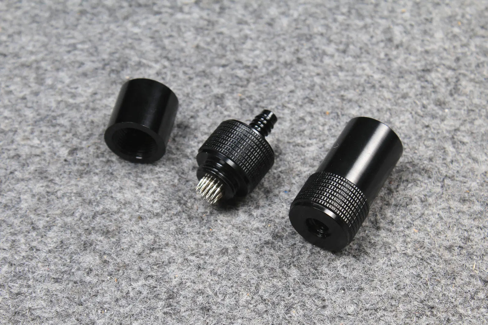 4-in-1 pool cue tip tool repair kit - variant size scuffer joint protector, tapper aerator