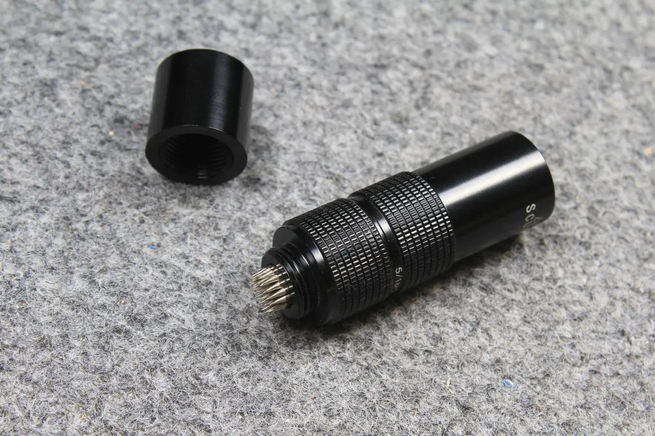 4-in-1 pool cue tip tool repair kit - variant size scuffer joint protector, tapper aerator