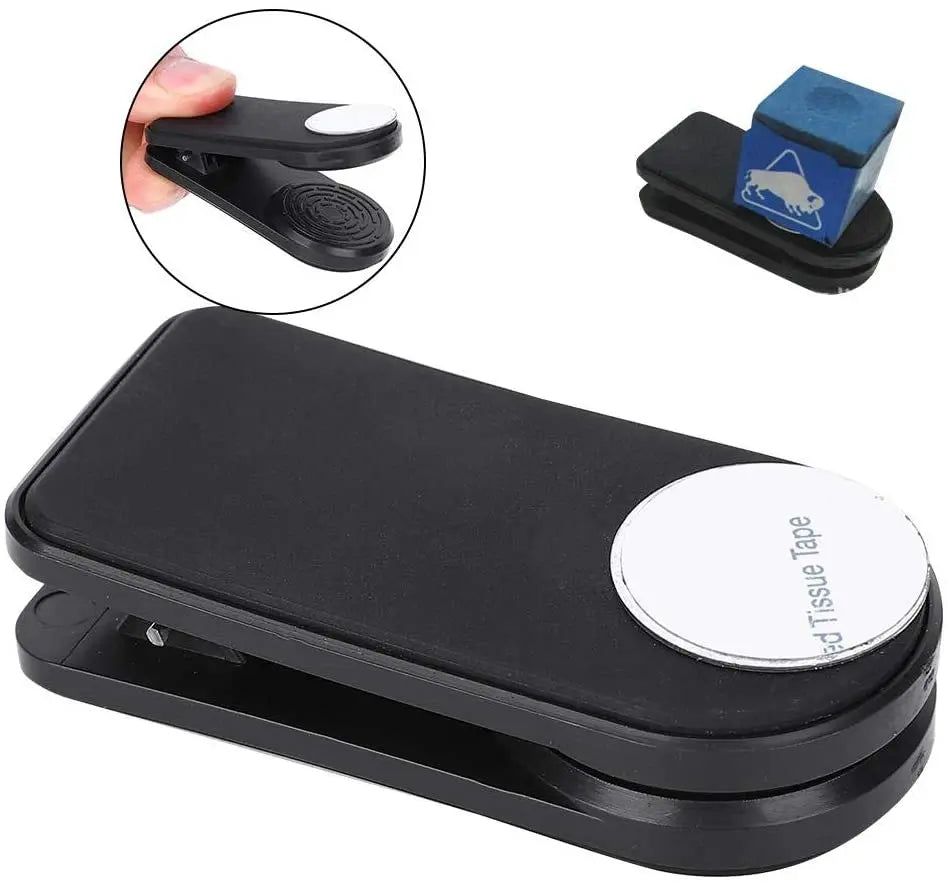 Mute Billiards Magnetic Chalk Clamp WOODS CUES