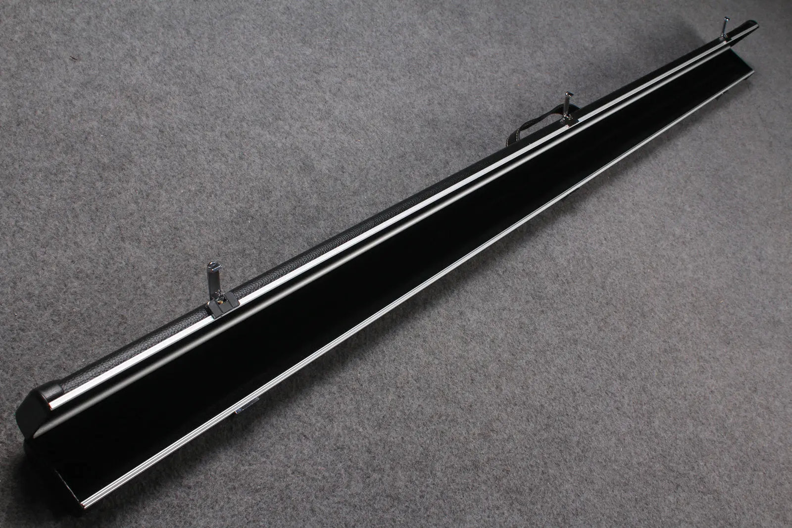 3/4 microfibric leather case aluminium construction with 2 slots ~halo style