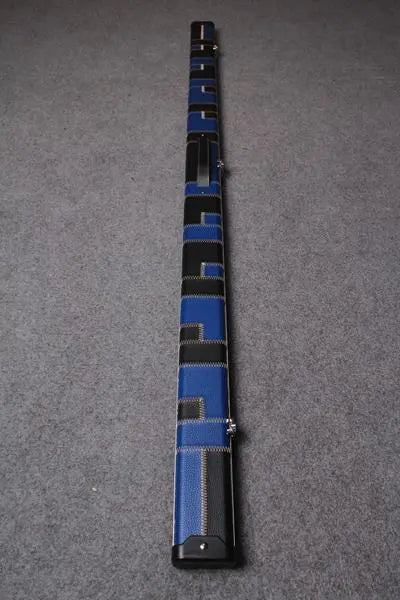 1 piece leather case aluminium construction with 2 slots ~halo style WOODS CUES