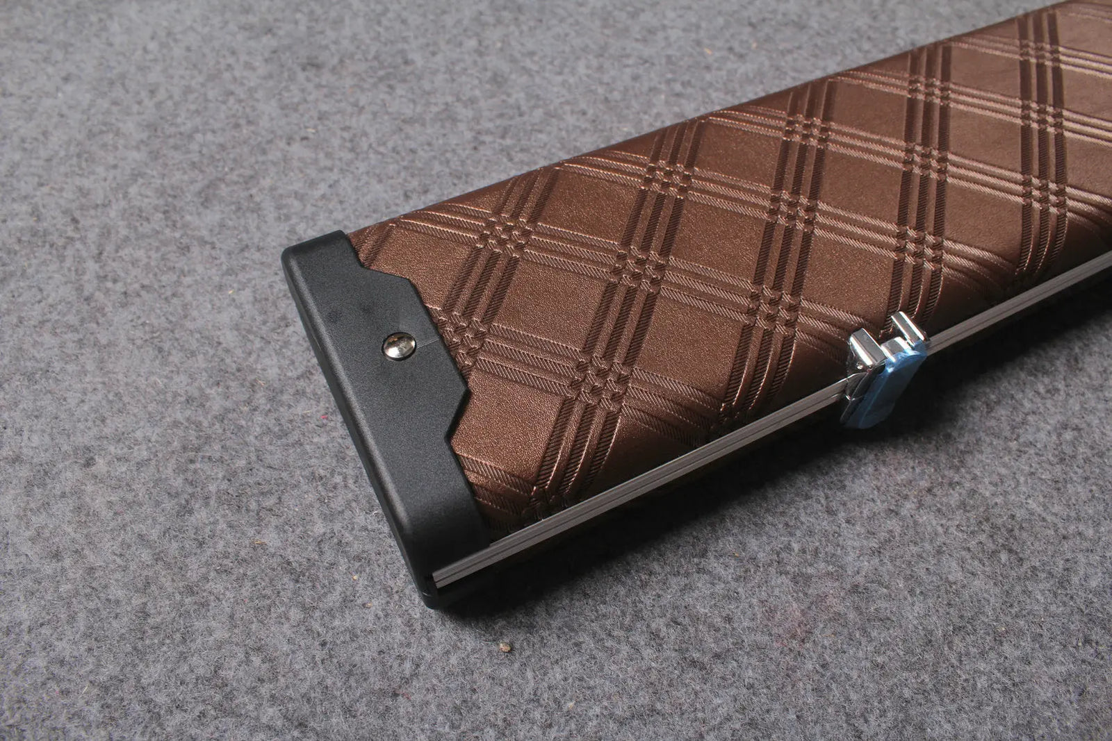 wide 3/4 snooker cue aluminium case with 3 slots