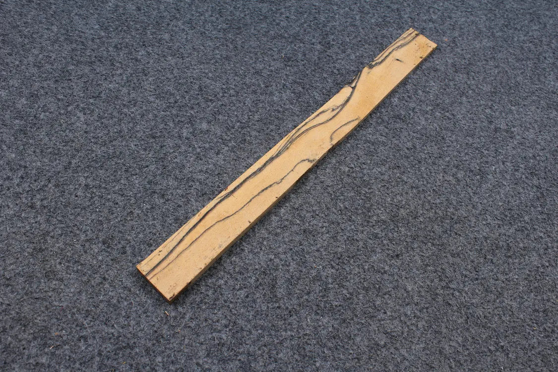 black & white ebony / pale moon exotic wood splices snooker cue butt splices