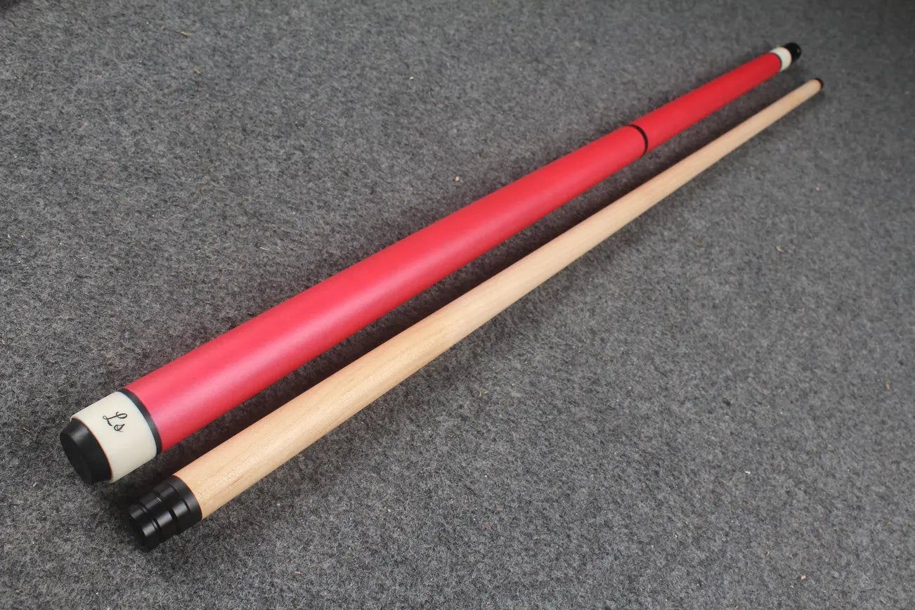 3 piece jump & break cue stick Maple shaft billiards cue13.5 mm tip WOODS CUES