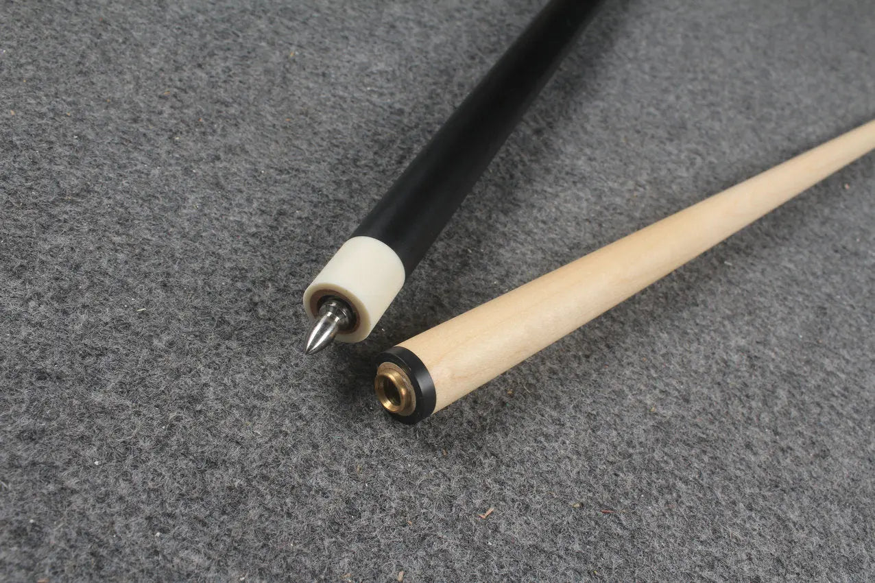 3 piece jump & break cue stick Maple shaft billiards cue13.5 mm tip WOODS CUES