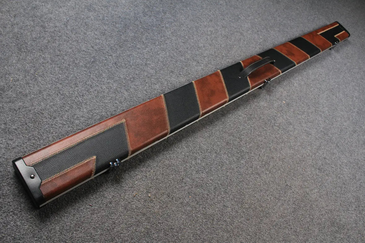 1 piece snooker cue aluminium case with 3 slots