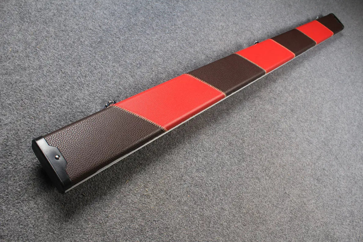 1 piece snooker cue aluminium case with 3 slots