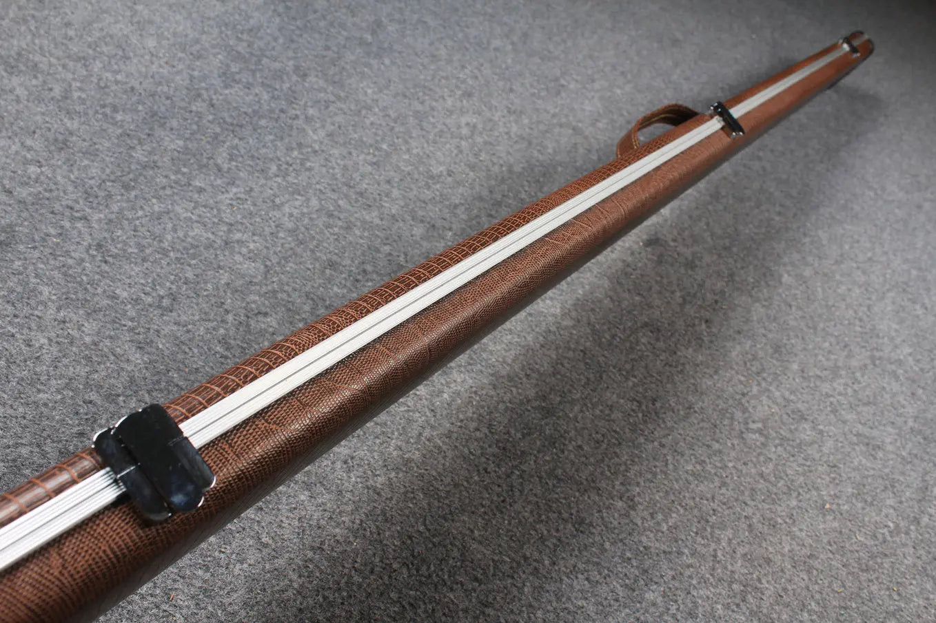 1 piece snooker cue aluminium case with 3 slots