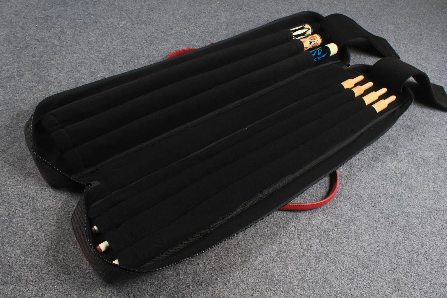 1/2 pool cue case/bag 3bx4s