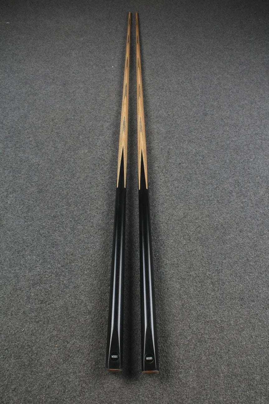 1 piece ash english pool cue WOODS CUES