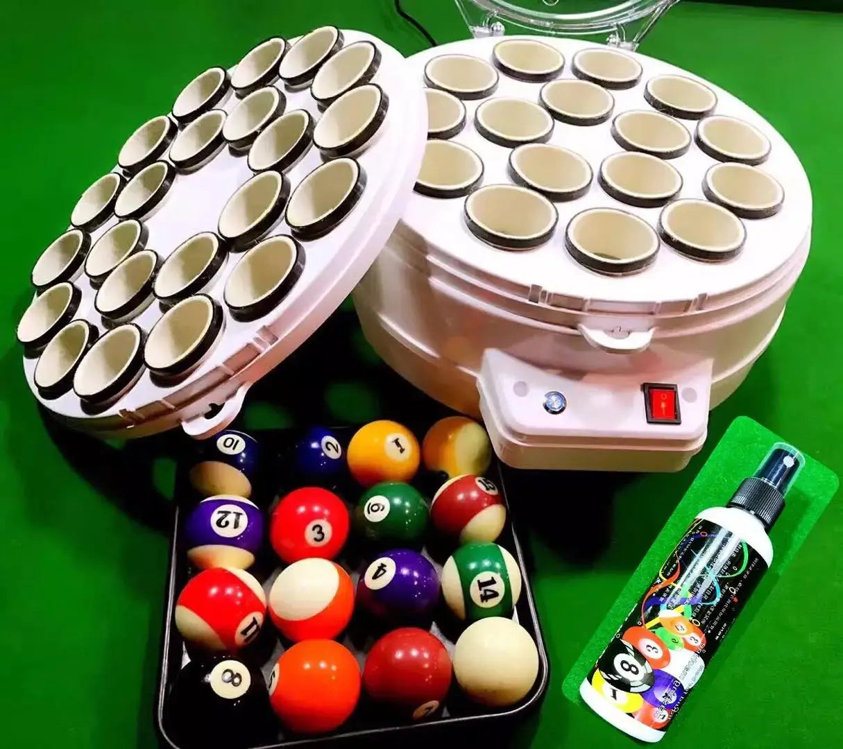 automatic billiard balls washing machine / ball cleaner free shipping