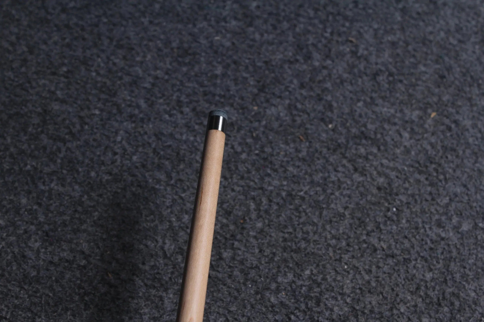 1 piece handmade maple 8 ball pool cue plain ebony butt- variant length