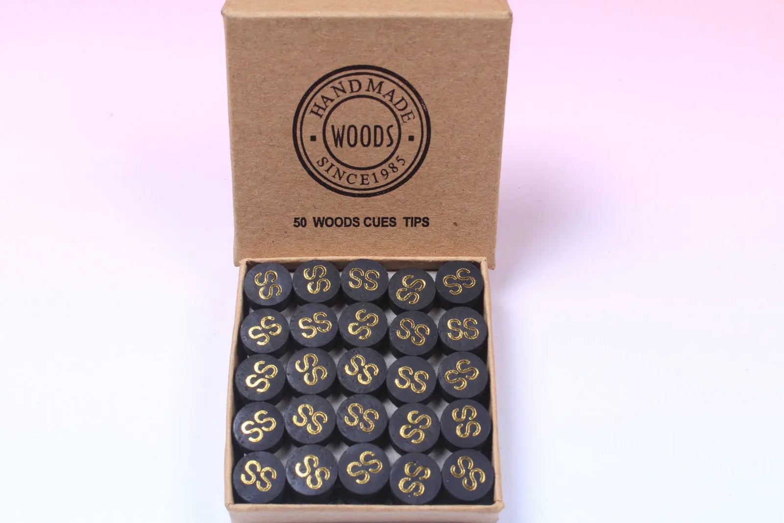 11 mm woods cues tips pig skin layered tips