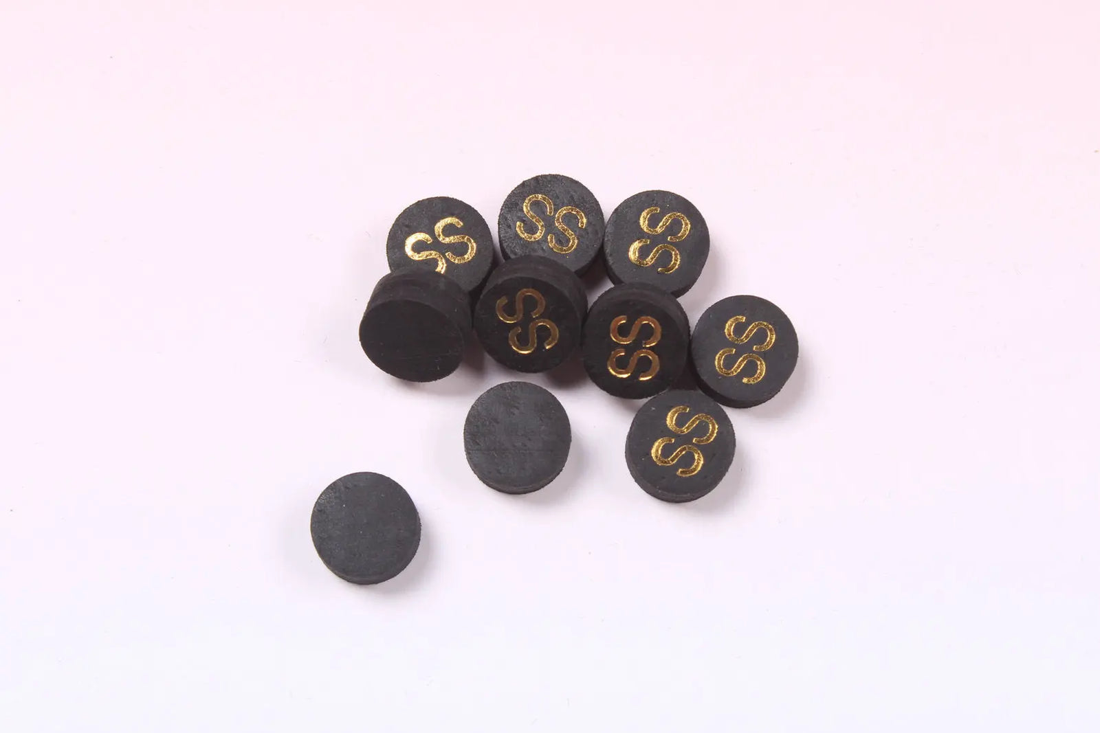 11 mm woods cues tips pig skin layered tips