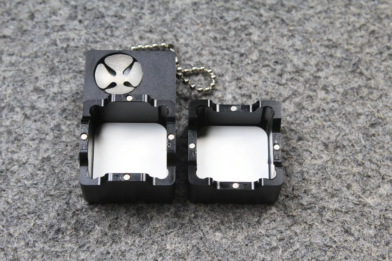 chalk holder with tip mate tool with a shaper, scuffer and a tips pick