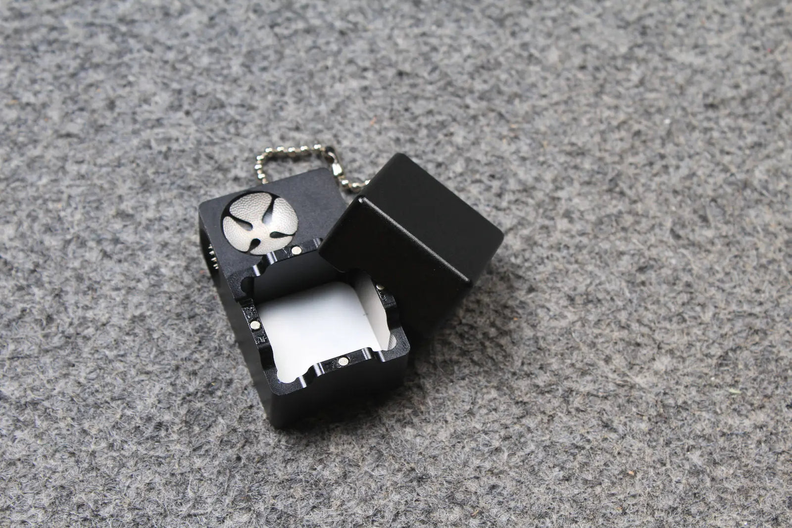 chalk holder with tip mate tool with a shaper, scuffer and a tips pick