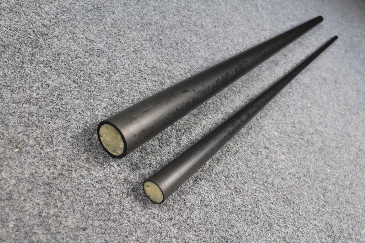 carbon fiber pool cue shaft / butt blank customize carbon fiber taped tube various size WOODS CUES