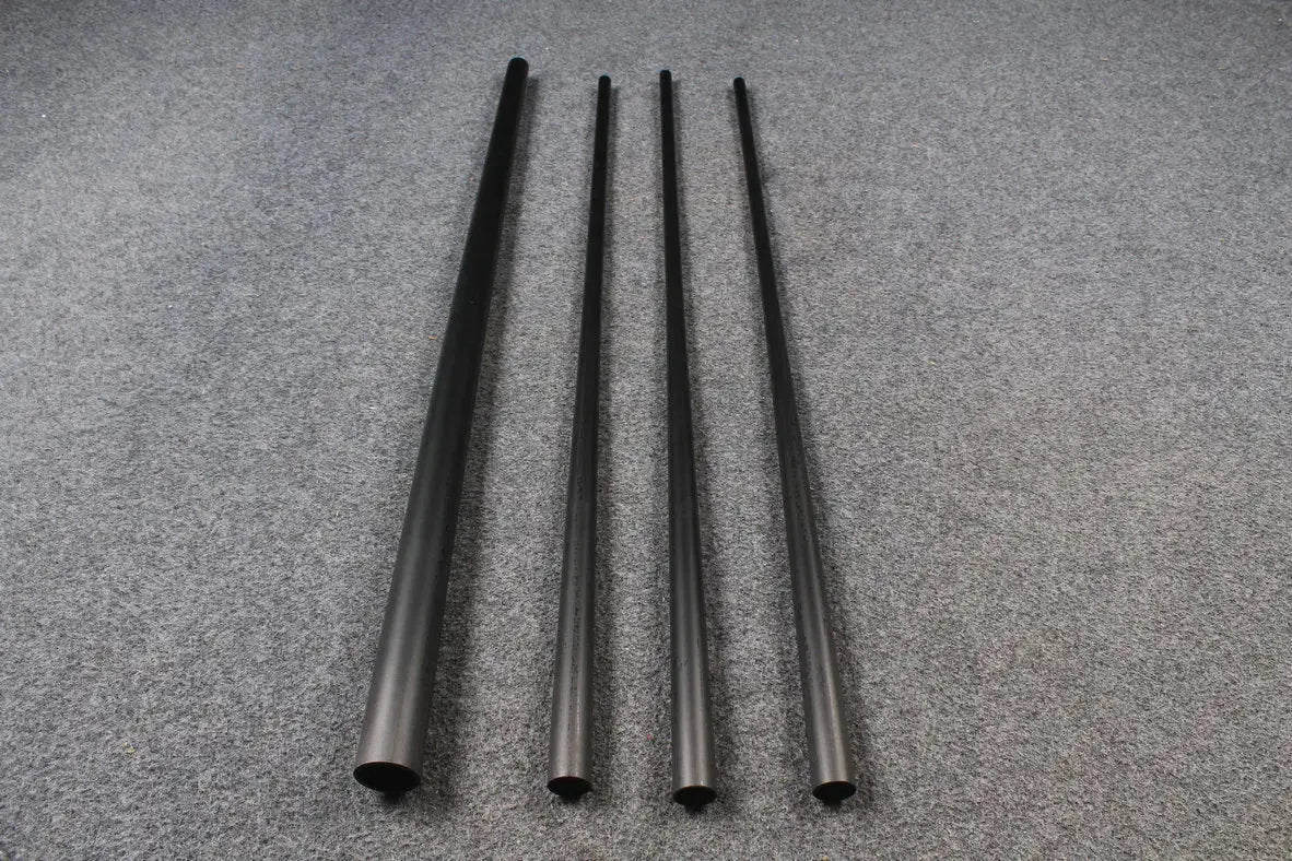 carbon fiber pool cue shaft / butt blank customize carbon fiber taped tube various size WOODS CUES