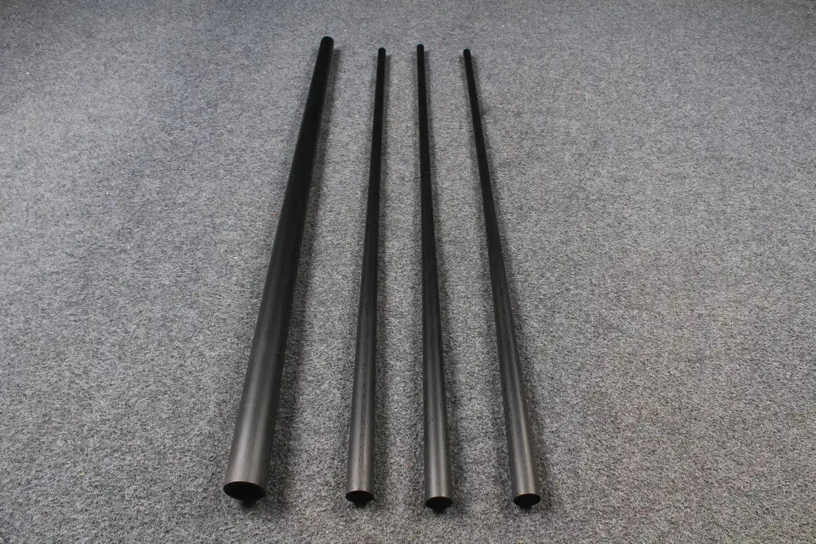 carbon fiber pool cue shaft / butt blank customize carbon fiber taped tube various size WOODS CUES