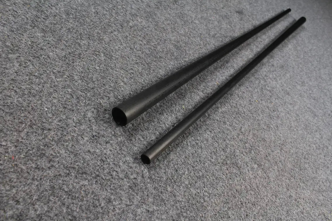 carbon fiber pool cue shaft / butt blank customize carbon fiber taped tube various size WOODS CUES