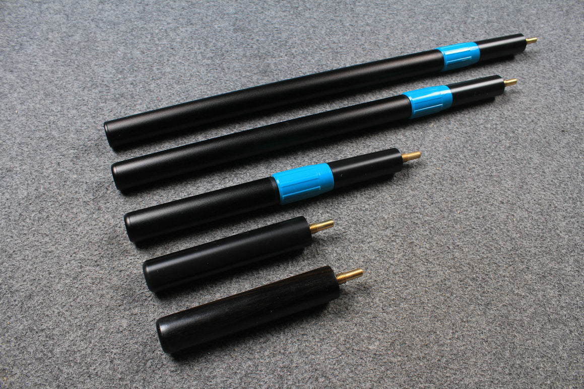 will hunt cues telescopic extension,  mini butt - various length