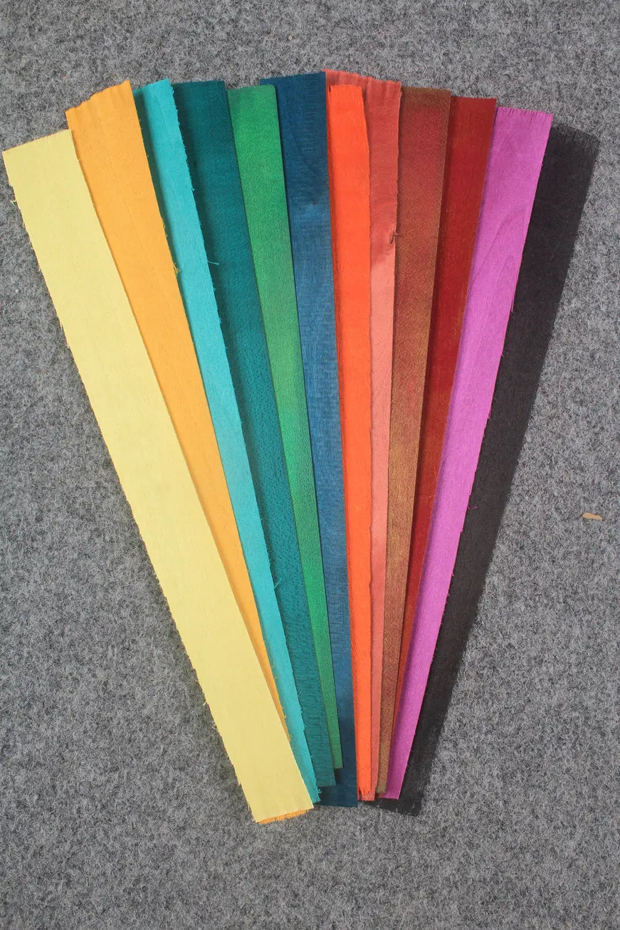 various colored veneers for cue making - 0.6 mm thickness WOODS CUES