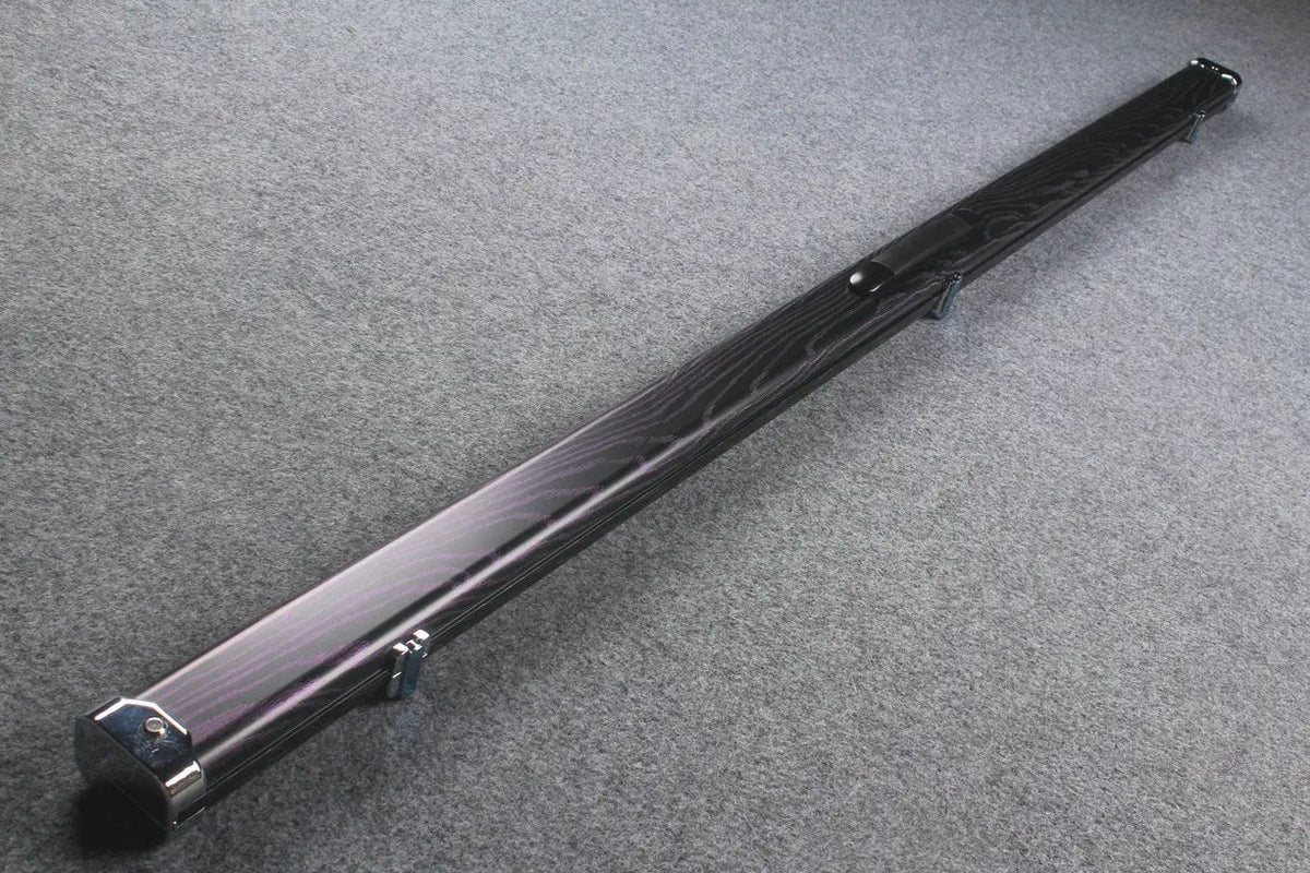 1 Piece deluex slimline Aluminium Case With 2 Slots WOODS CUES