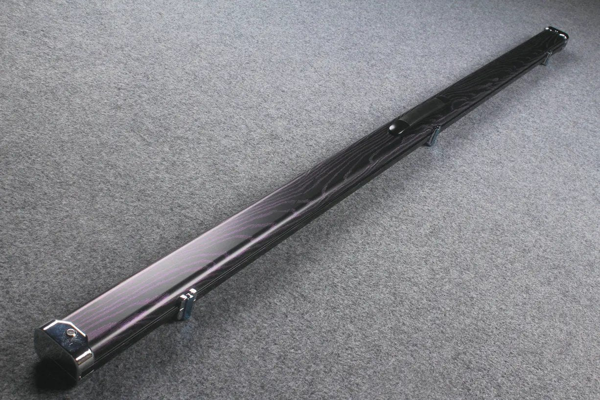 1 Piece deluex slimline Aluminium Case With 2 Slots WOODS CUES