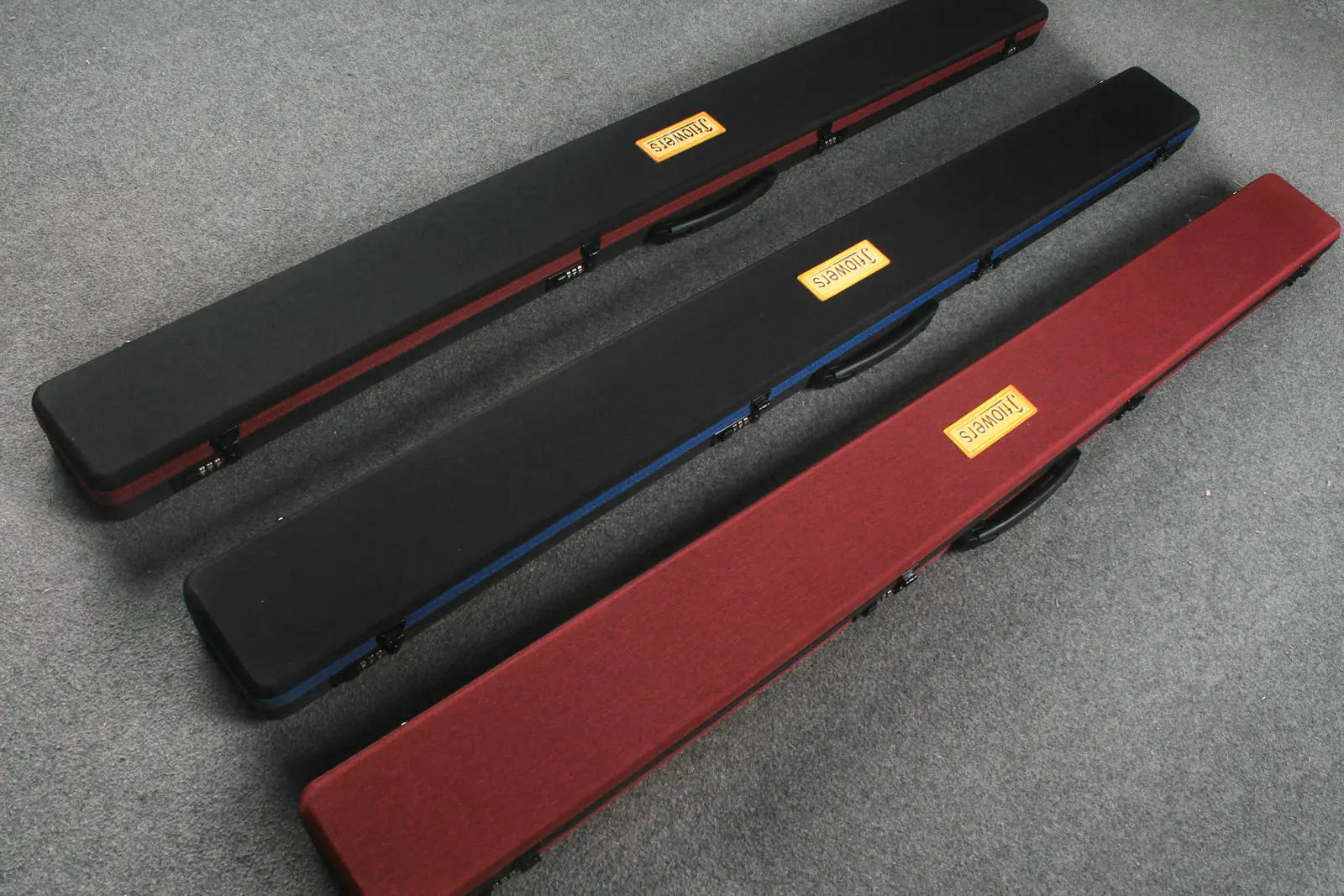 jf one piece snooker / pool code cue case WOODS CUES