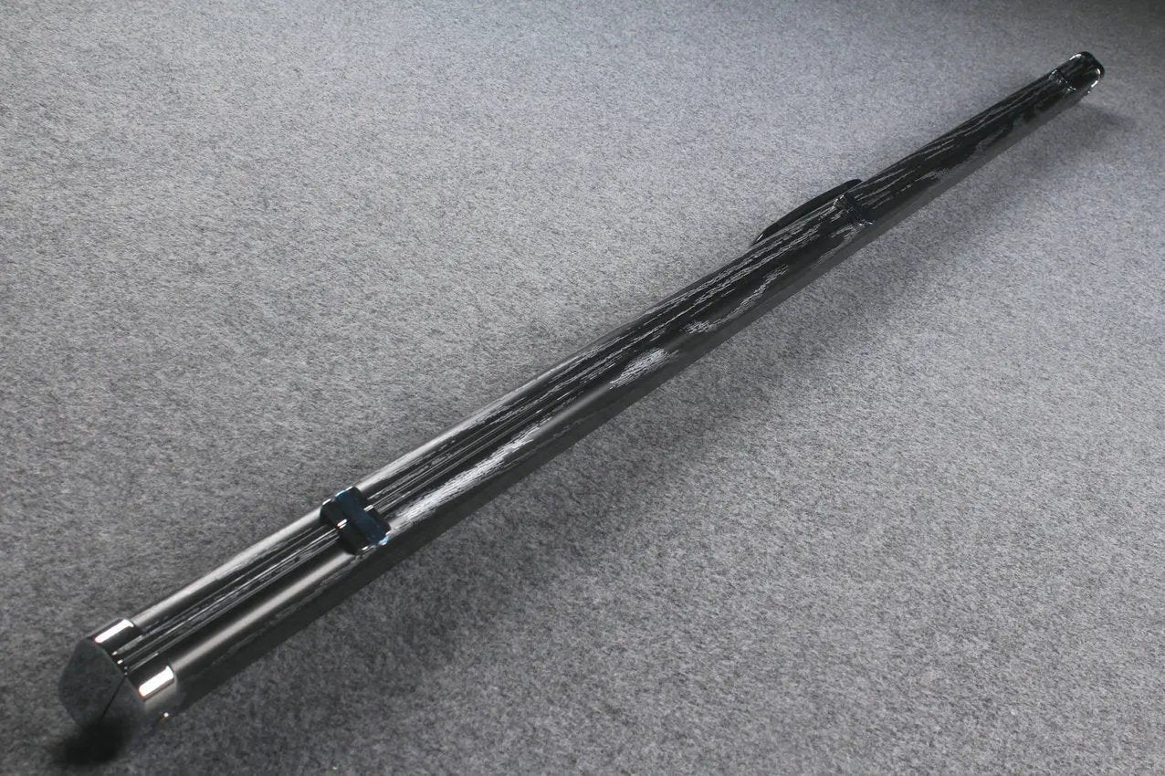 1 Piece deluex slimline Aluminium Case With 2 Slots WOODS CUES