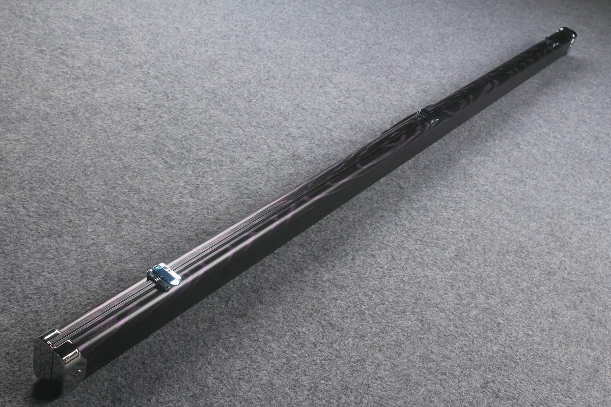 1 Piece deluex slimline Aluminium Case With 2 Slots WOODS CUES