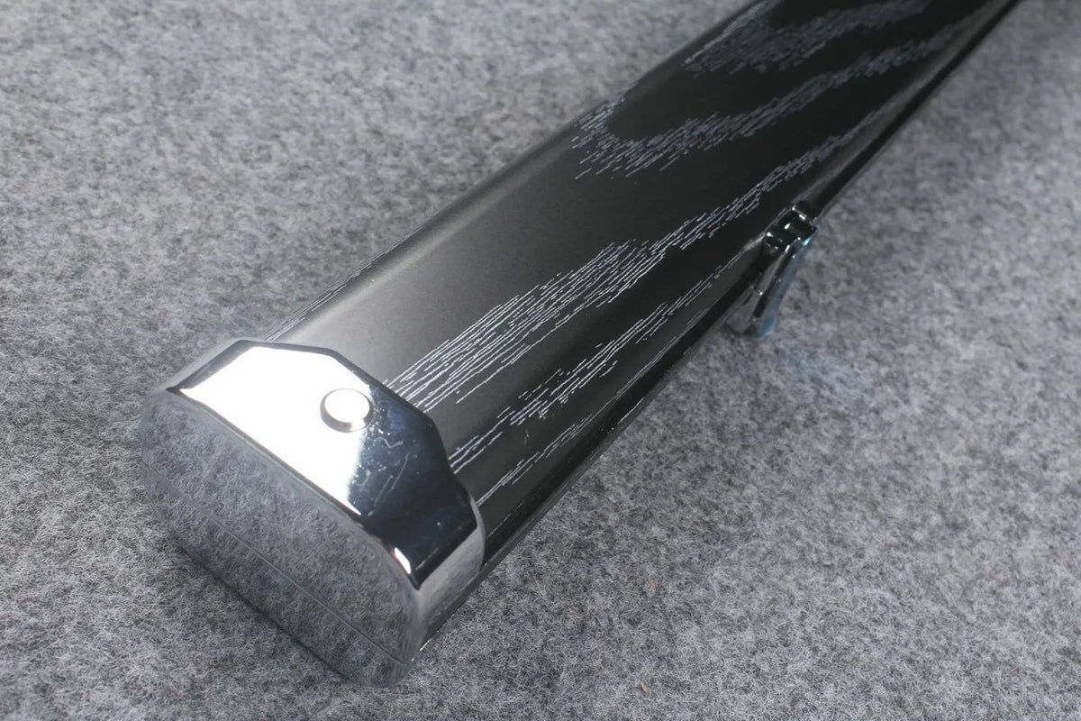 1 Piece deluex slimline Aluminium Case With 2 Slots WOODS CUES