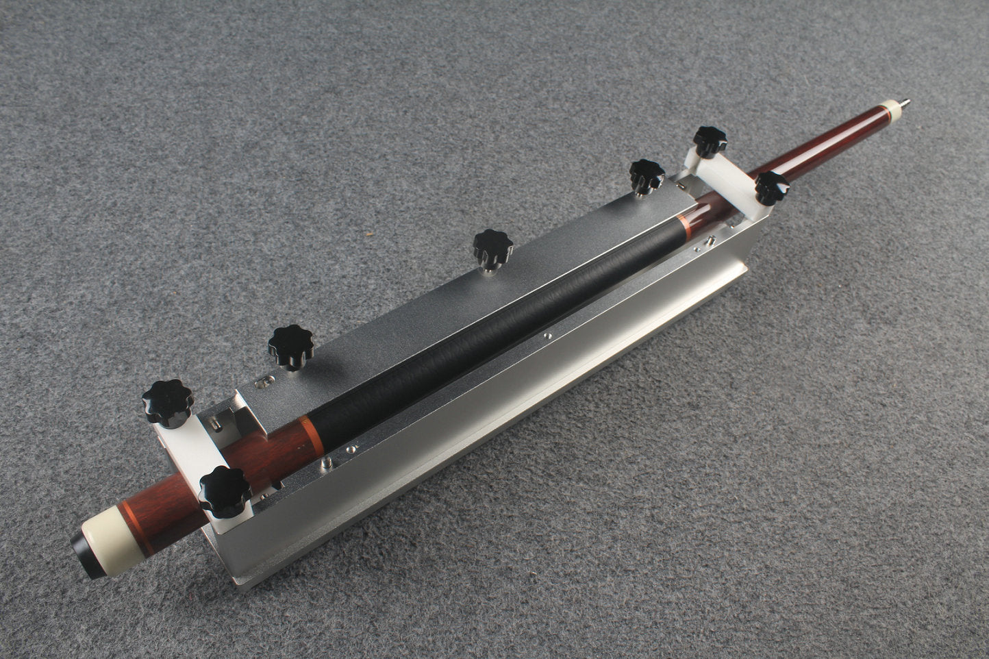 Pool Cue Grip Leather Wrap Cutting Jig WOODS CUES