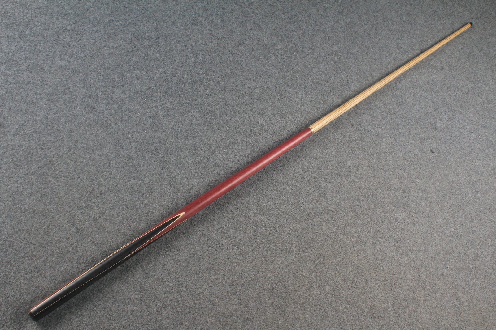 woods 1/2 handmade ash chinese 8 ball pool cue 11.5mm