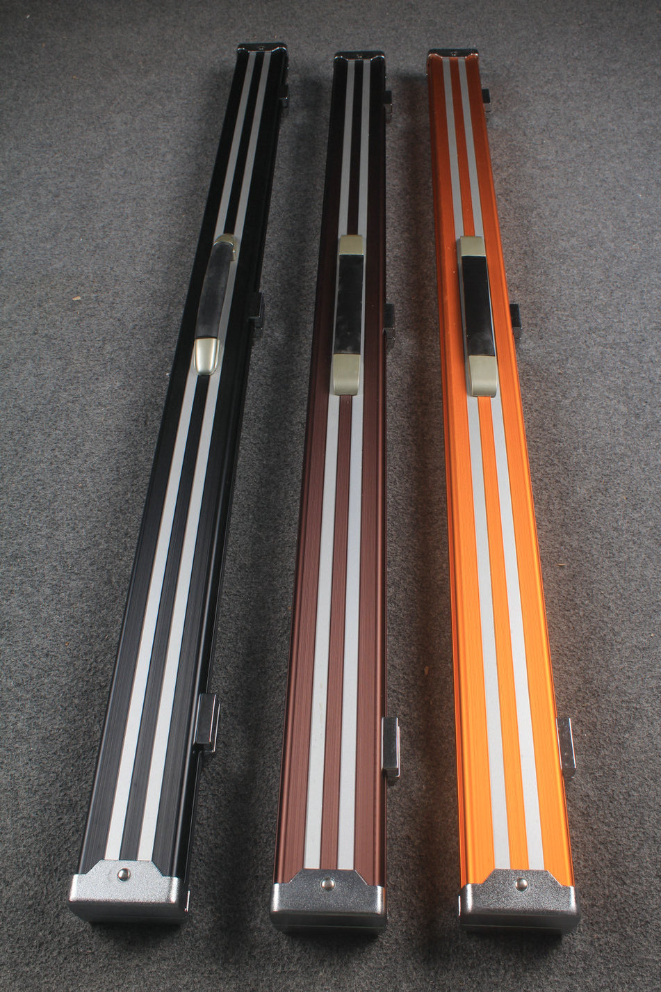 3/4 wide aluminium code cue case with 2 slots