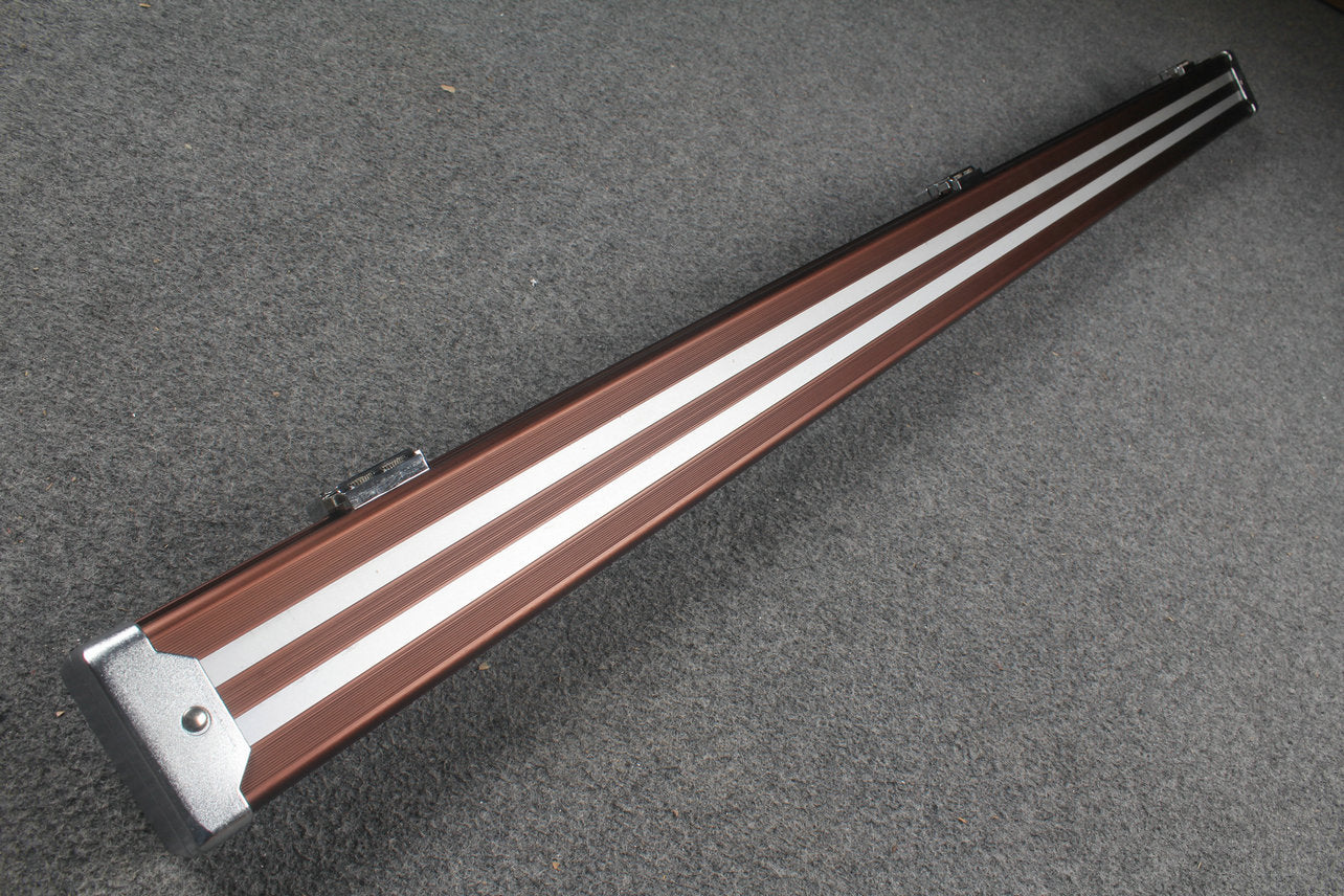 3/4 wide aluminium code cue case with 2 slots