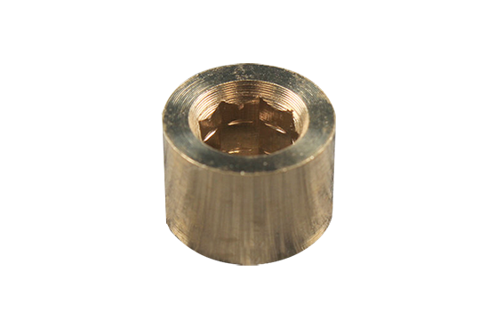 brass ferrules for  pool cues  with octagonal internal threaded WOODS CUES