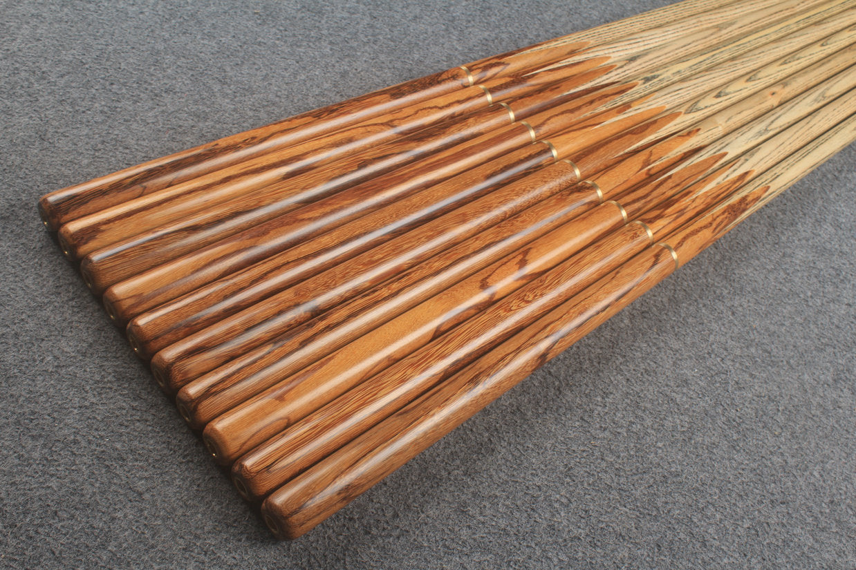 3/4 ash  Marblewood  english pool cue 8.5mm
